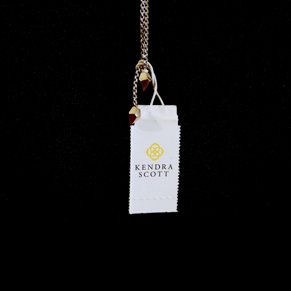 🔥LAST 1🔥NWT KENDRA SCOTT LILAC CRYSTAL NECKLACE - Picture 11 of 12